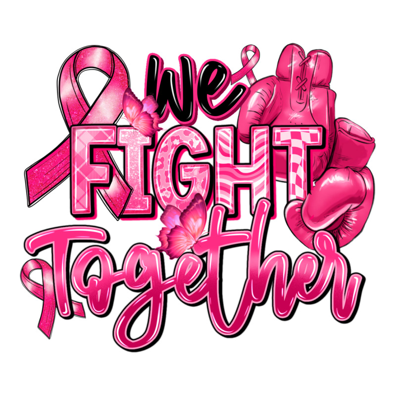 We Fight Together Breast Cancer Premium Tee by RanaPortraitStore | Teevron