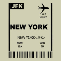 New York City City Nyc America Fly Travel Heavy Core Tee | Teevron