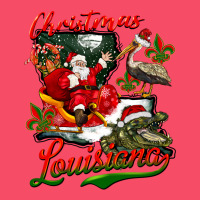 Louisiana Christmas With Santa Premium Sweatshirt | Teevron
