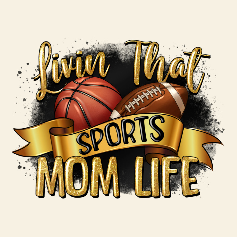 Livin That Sports Mom Life Vintage Tee by CowGirlArtShop | Teevron