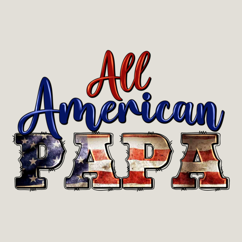 All American Papa Heavy Core Tee by BarkalooDesign | Teevron