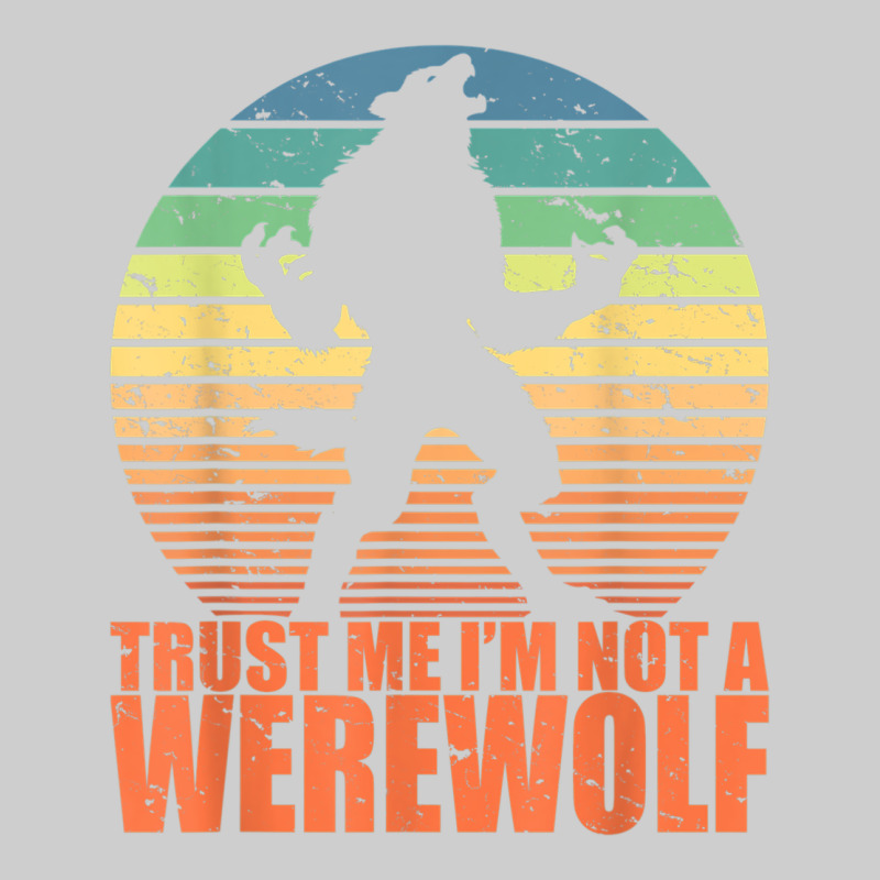 Trust Me I'm Not A Werewolf Men Boys Halloween Costume Premium Tee by trangStudio | Teevron