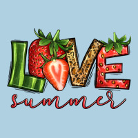 Love Summer Strawberry Premium Hoodie | Teevron