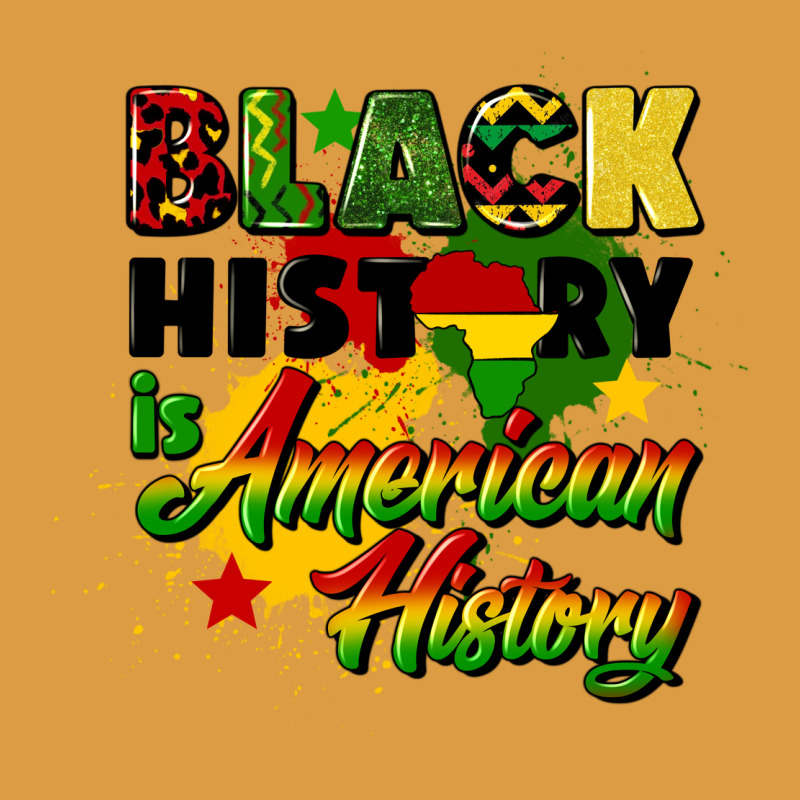 Black History Is American History Urban Heavy Tee by CowGirlArtShop | Teevron