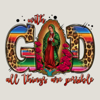 With God All Things Are Possible Lady Of Guadalupe Heavy Core Tee | Teevron