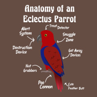 Anatomy Of A Female Eclectus Parrot Long Sleeve Tee | Teevron