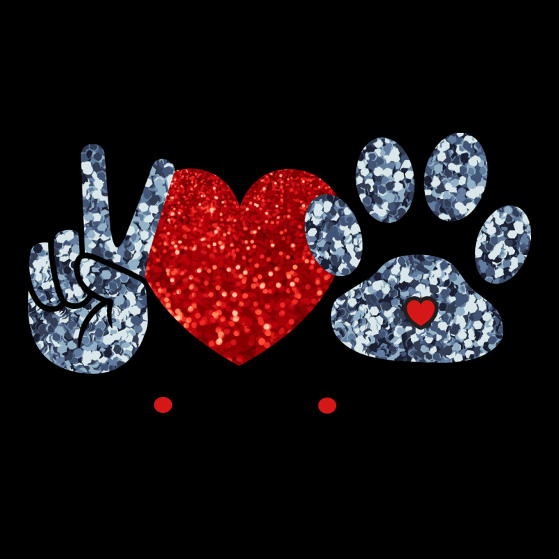 Peace Love Paws Ladies Tee by Bettercallsaul | Teevron