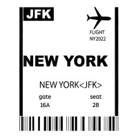 New York City City Nyc America Fly Travel Long Sleeve Tee | Teevron