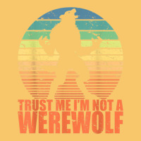 Trust Me I'm Not A Werewolf Men Boys Halloween Costume Vintage Hoodie | Teevron