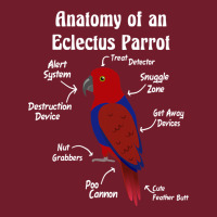 Anatomy Of A Female Eclectus Parrot Zipper Hoodie | Teevron
