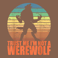 Trust Me I'm Not A Werewolf Men Boys Halloween Costume Zipper Hoodie | Teevron