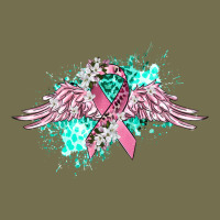 Cancer Ribbon With Angel Wings Vintage Hoodie | Teevron