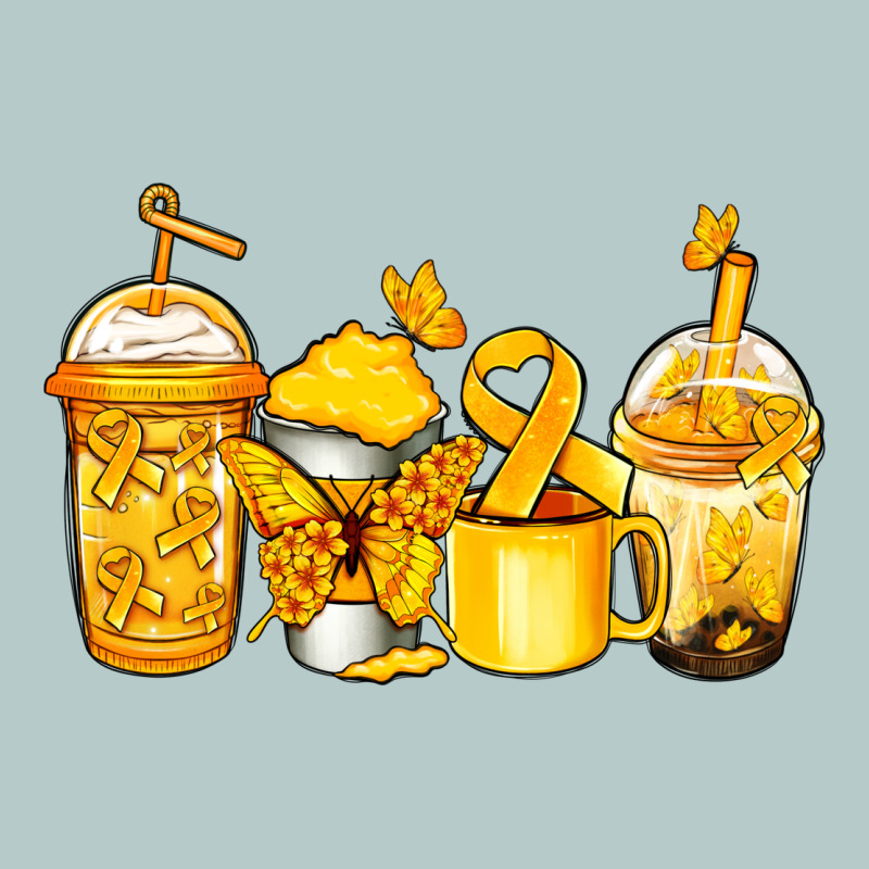 Childhood Cancer Coffee Heavy Core Tee by Jasminsmagicworld | Teevron