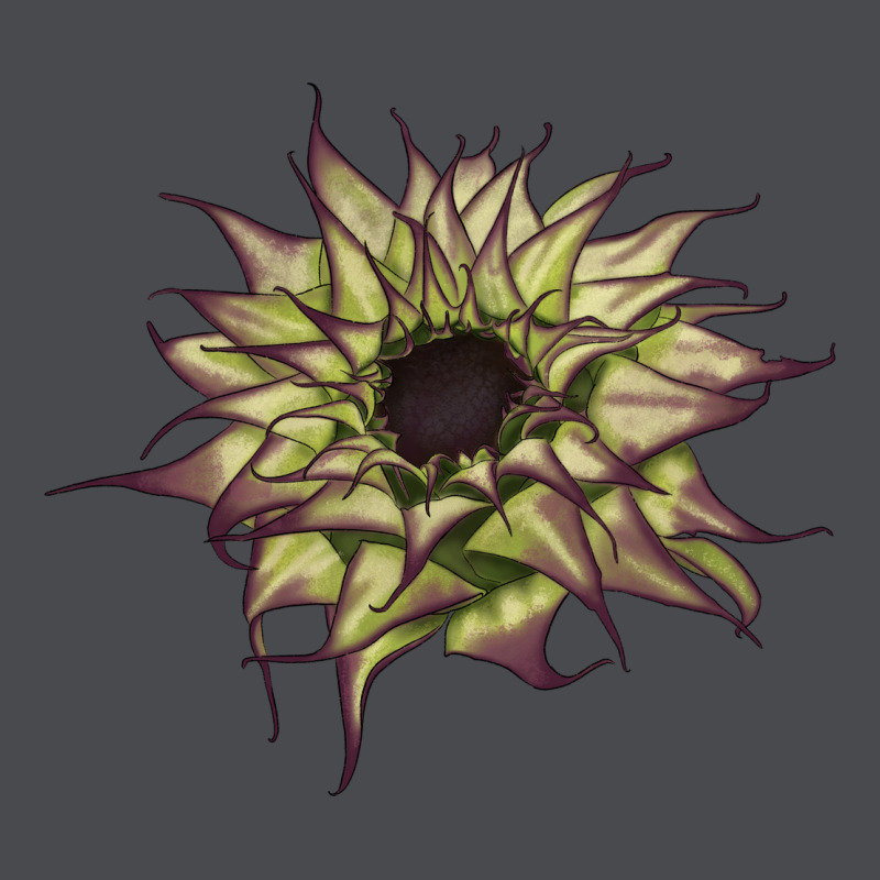 Sun   Fill Purple Sunflower Zipper Hoodie by LillyAllenDesigns | Teevron