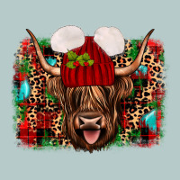 Highland Cow Christmas Heavy Core Tee | Teevron