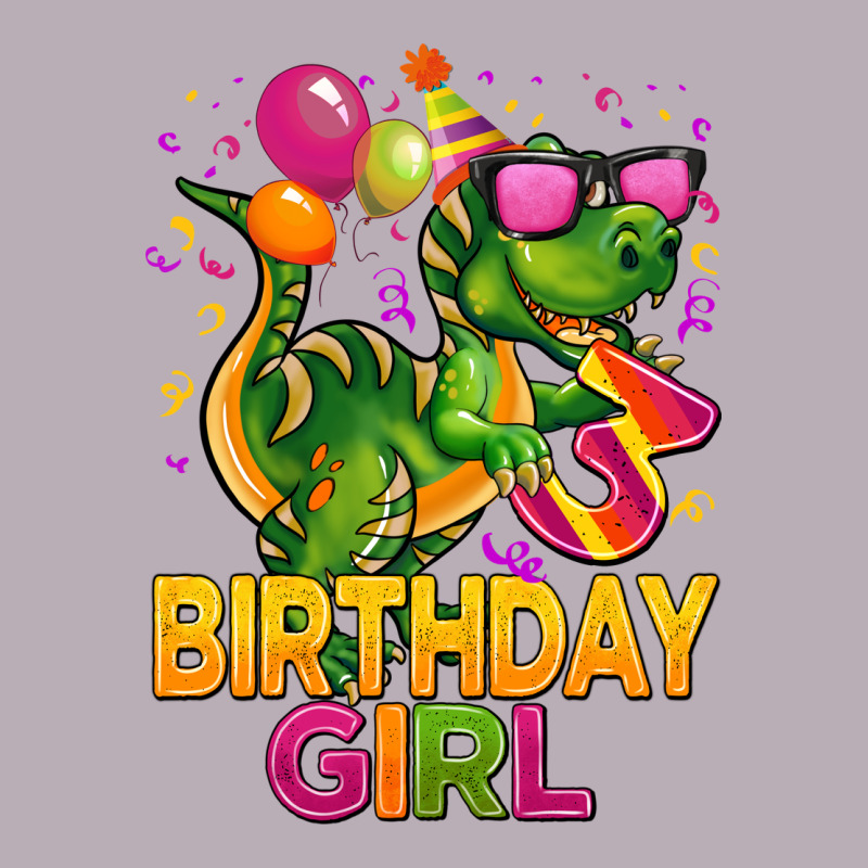 3rd Birthday Girl T Rex Pink Vintage Tee by CowGirlArtShop | Teevron