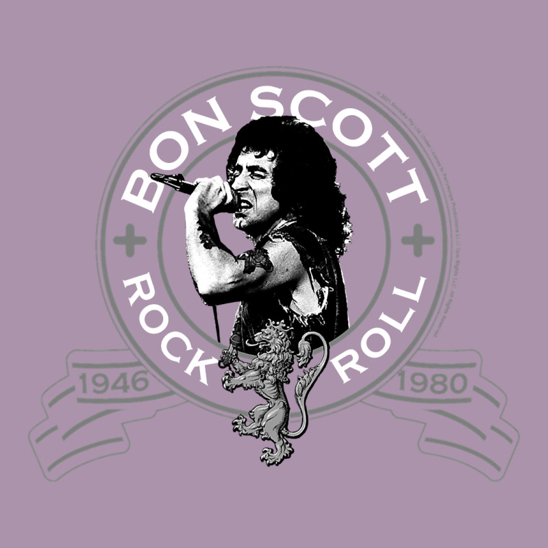 Bon Scott Rock N' Roll Lion Shield Heavyweight Hoodie by trangStudio | Teevron