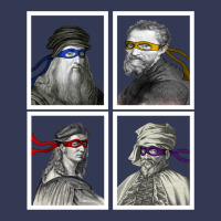 Ninja Artists Leonardo Donatello Raphael Michelangelo Parody Renaissan Heavyweight Hoodie | Teevron