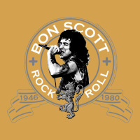 Bon Scott Rock N' Roll Lion Shield Urban Hoodie | Teevron