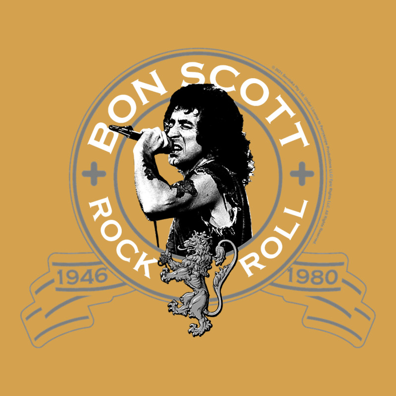 Bon Scott Rock N' Roll Lion Shield Urban Hoodie by trangStudio | Teevron