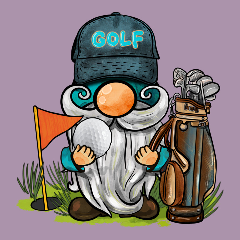 Golf Gnome Heavyweight Hoodie by BarkalooDesign | Teevron