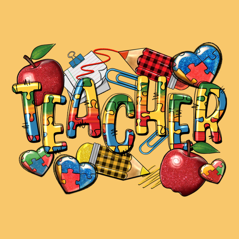 Autism Teacher Vintage Hoodie by CowGirlArtShop | Teevron