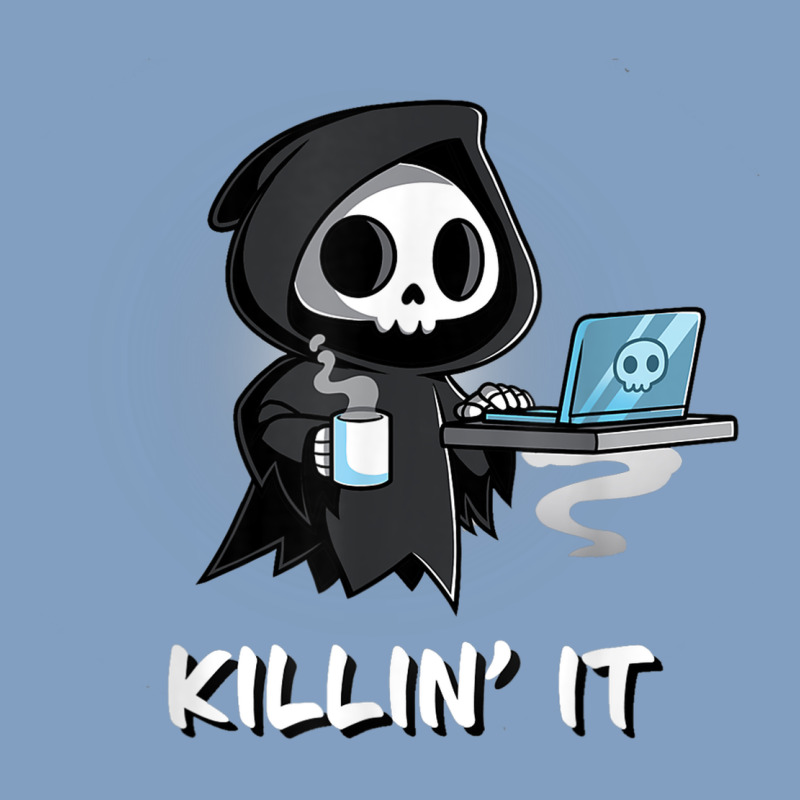 Killin' It Shirt Funny Grim Reaper Halloween Sarcasm Urban Hoodie by trangStudio | Teevron