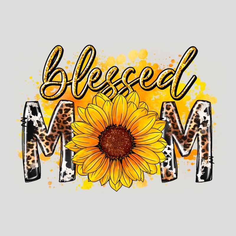Blessed Mom Sunflower Zipper Hoodie by RacoonDesign | Teevron