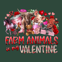 Farm Animals Is My Valentine Zipper Hoodie | Teevron