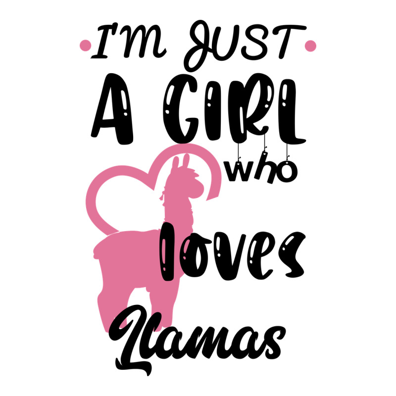 Just A Girl Who Loves Llamas I Love Llamas Premium Tee by Bettercallsaul | Teevron