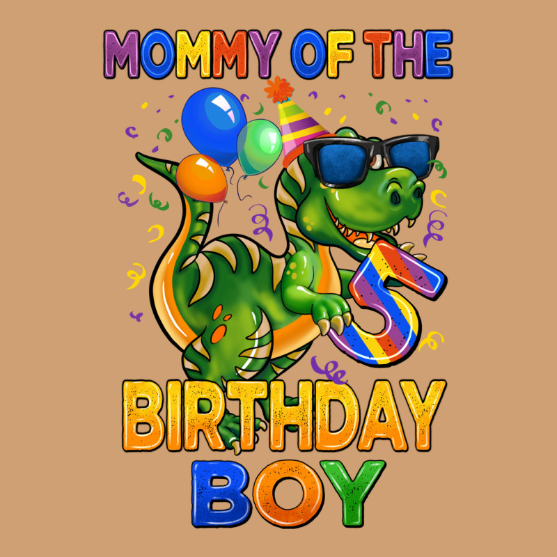 Mommy Of The 5 Th Birthday Boy T Rex Vintage Tee by CowGirlArtShop | Teevron