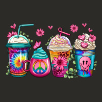 Tie Dye Hippie Coffee Cups Heavy Core Tee | Teevron