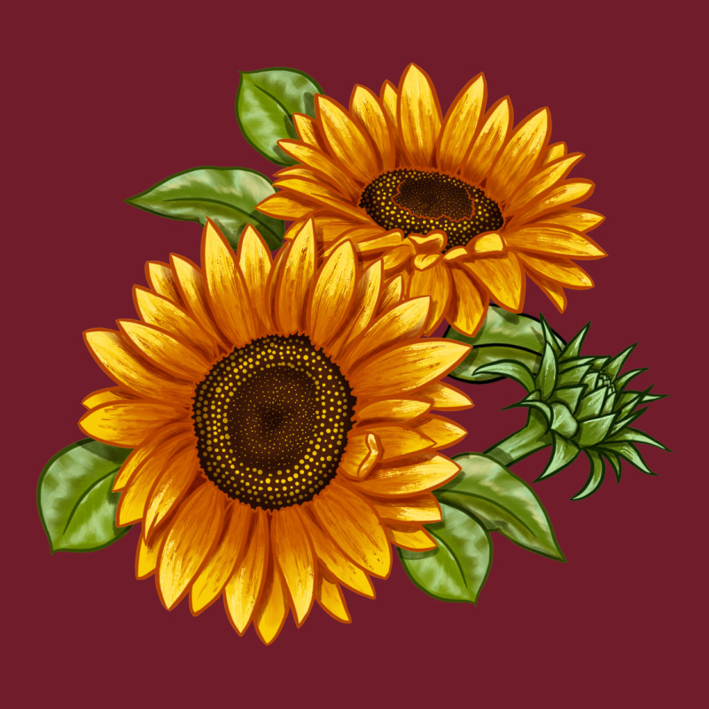 Soraya Sunflower Zipper Hoodie by LillyAllenDesigns | Teevron