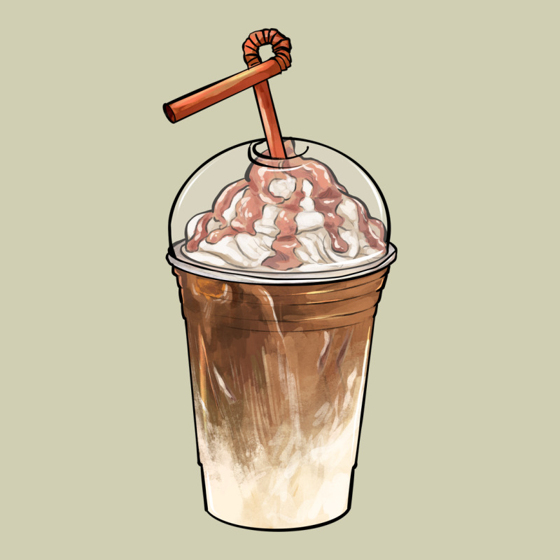 Iced Coffee With Cream Heavy Core Tee by BarkalooDesign | Teevron
