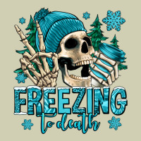 Freezing To Death Winter Skull Heavy Core Tee | Teevron