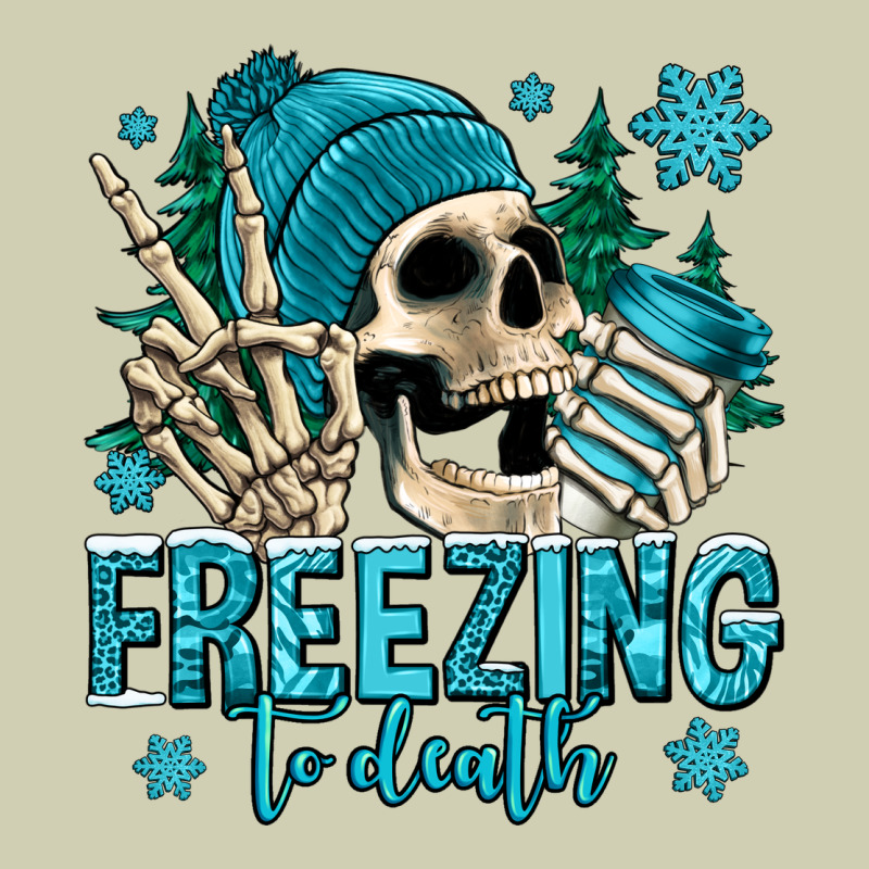 Freezing To Death Winter Skull Heavy Core Tee by Jasminsmagicworld | Teevron