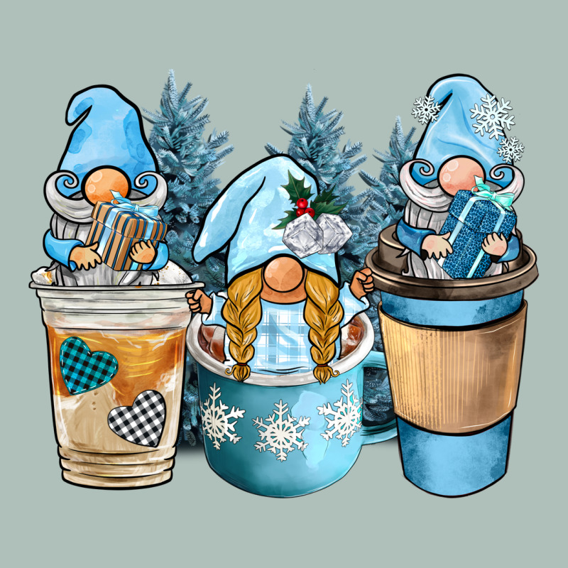 Winter Coffee Gnome Heavyweight Hoodie by BarkalooDesign | Teevron