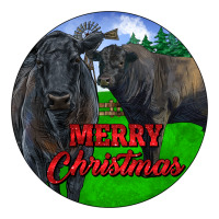 Black Angus Cattle and Bull Merry Christmas | Teevron