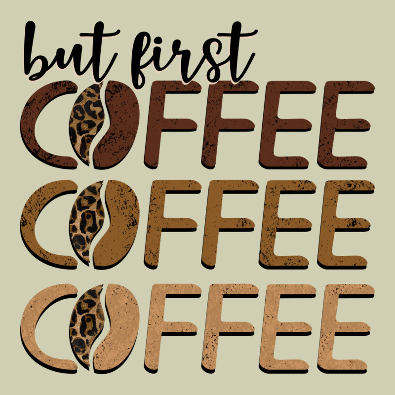 But First Coffee Coffee Coffee Heavy Core Tee by BarkalooDesign | Teevron