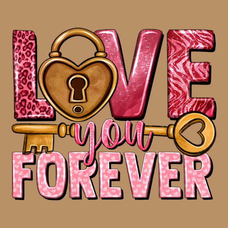 Love You Forever Valentine's Day Vintage Hoodie by HowdyJamesFarm | Teevron
