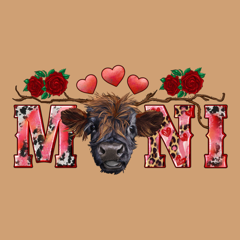 Valentine's Day Mini Black Highland Calf Vintage Tee by RanaPortraitStore | Teevron