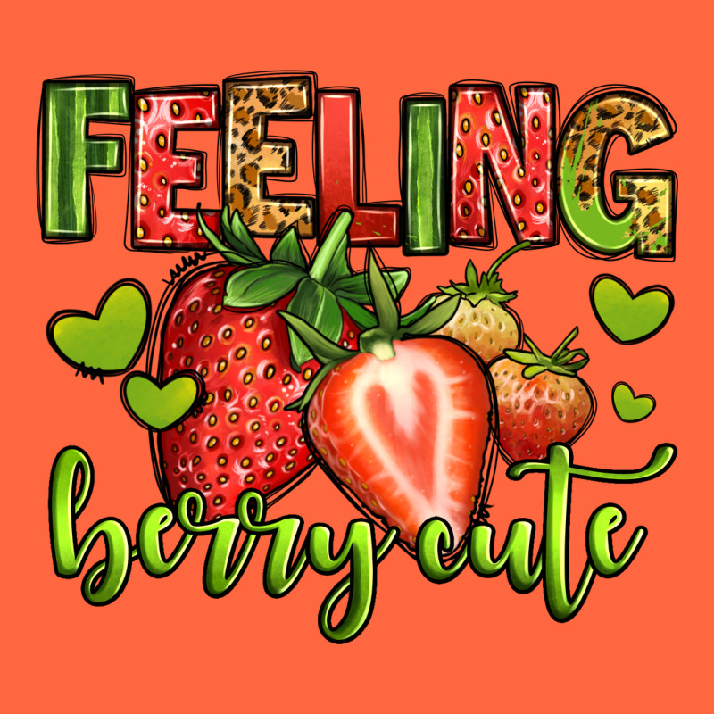 Feeling Berry Cute Strawberry Premium Hoodie by Jasminsmagicworld | Teevron