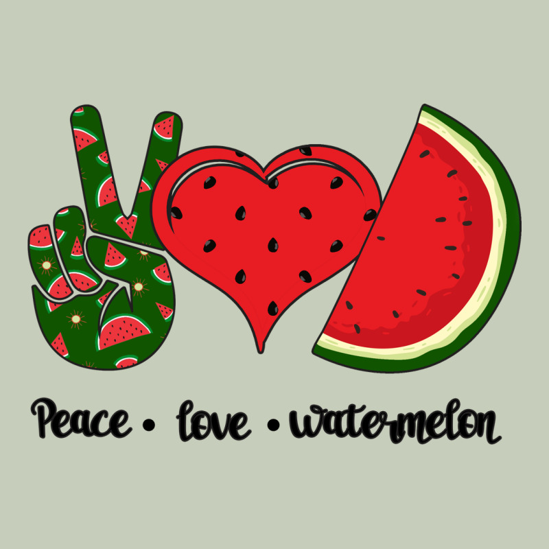 Peace Love Watermelon Ladies Tee by Bettercallsaul | Teevron