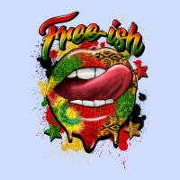 Free Ish Juneteenth Lips Urban Heavy Tee | Teevron