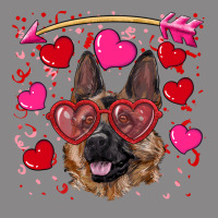 Valentine's German Shepherd Vintage Tee | Teevron