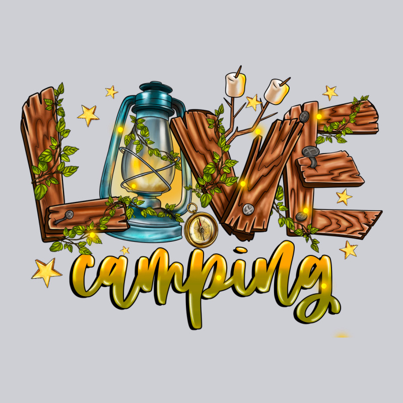Love Camping Heavyweight Sweatshirt by CowhideDigitalArt | Teevron