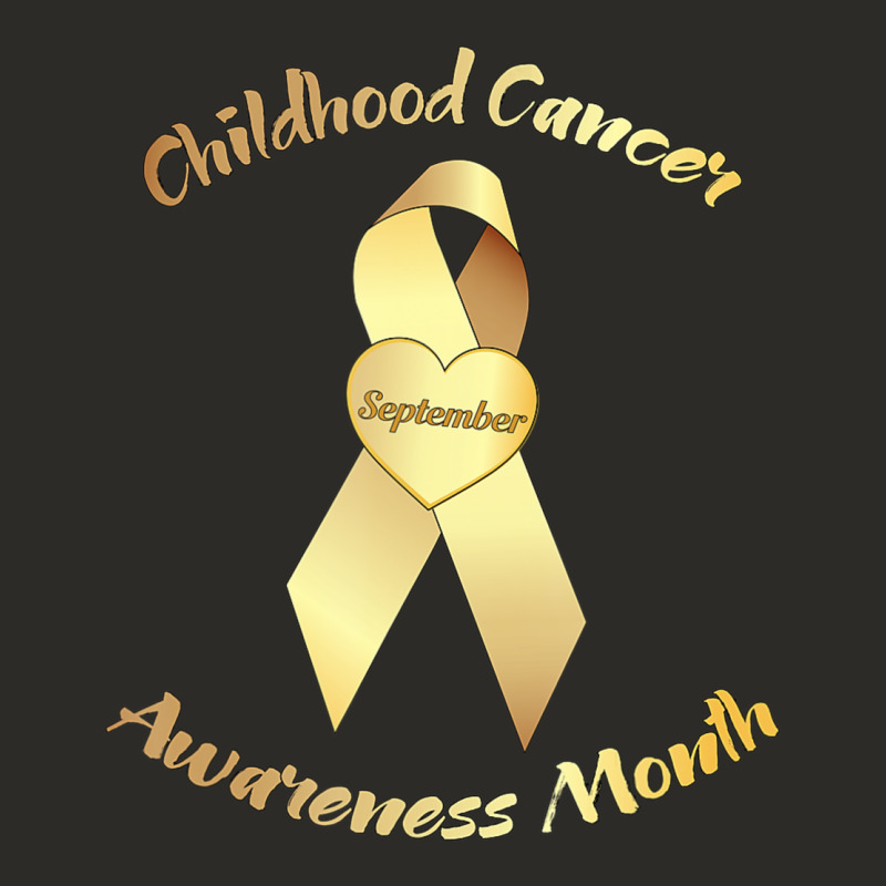 Childhood Cancer Awareness Children Cure Kids Heavy Core Tee by DesignPulse | Teevron