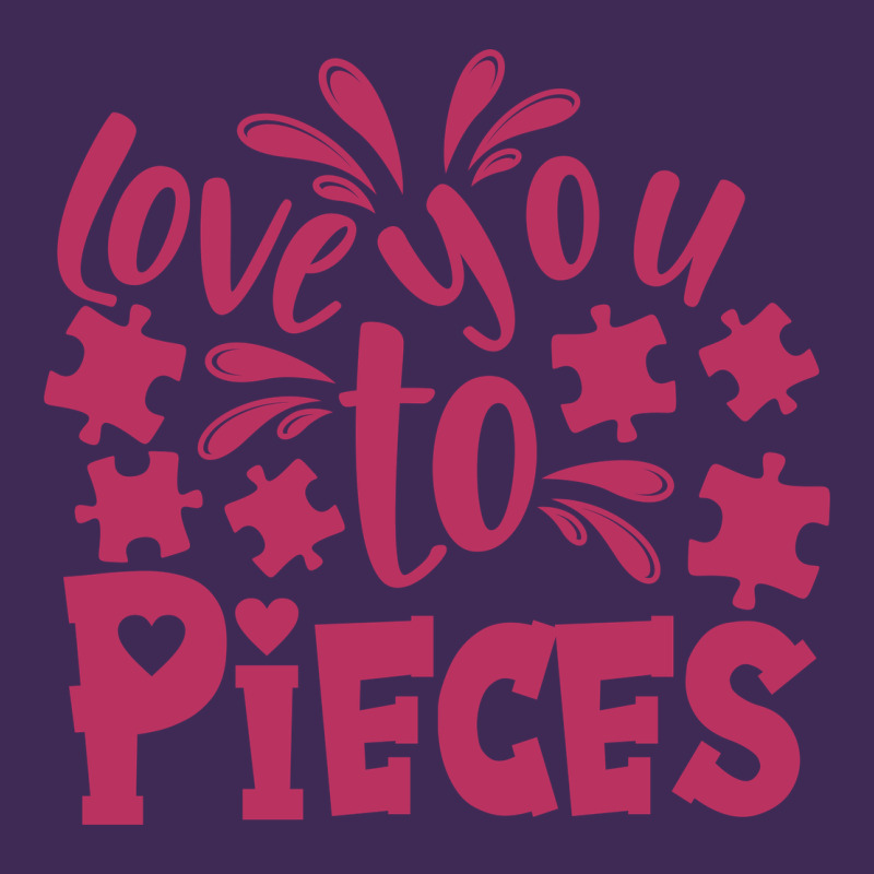 Love You To Pieces Premium Hoodie by CowhideDigitalArt | Teevron