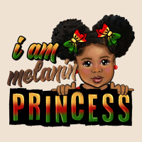 I Am Melanin Princess Black Peekaboo Urban Heavy Tee | Teevron