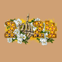 2024 Skeleton Middle Finger New Year Vintage Tee | Teevron